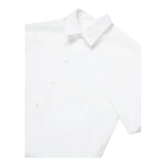 MAISON MARGIELA abito camicia mezza manica bicolore Bianco/nero per Bambino M60641 BIANCO/NERO MAISON MARGIELA 