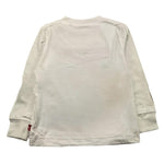 LEVI'S shirt girocollo tinta unita con logo Bianco per Bambino 6E8646XX BIANCO LEVI'S 