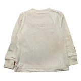 LEVI'S shirt girocollo tinta unita con logo Bianco per Bambino 6E8646XX BIANCO LEVI'S 