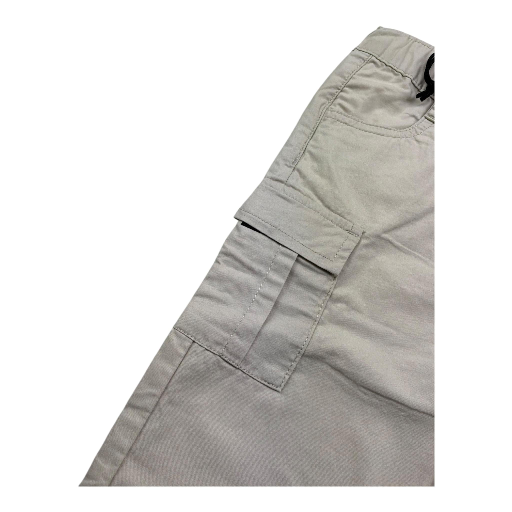 Sarabanda Bermuda Tinta Unita con Girovita Regolabile per Bambino 08143 BEIGE SARABANDA 