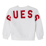 GUESS felpa tinta unita girocollo Bianco per Neonato N3YQ05KAD73N BIANCO GUESS 