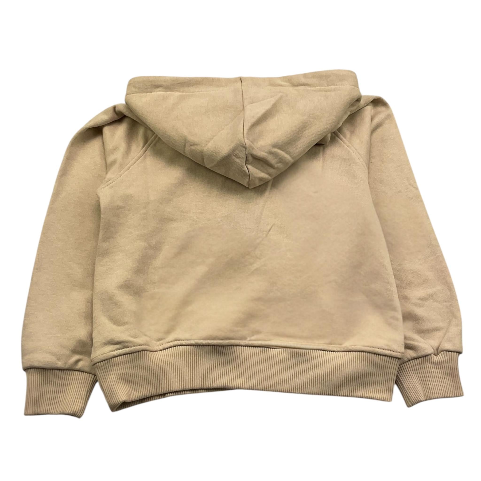 VICOLO felpa chiusa cn cappuccio tinta unita Beige per Bambina 3141F0723 BEIGE VICOLO 