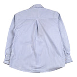 Paolo Pecora Camicia Manica Lunga Fantasia A Righe per Bambino PP431 AZZURRO PAOLO PECORA 