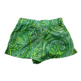 F**K Short Solid Color With Green Pattern For Girls