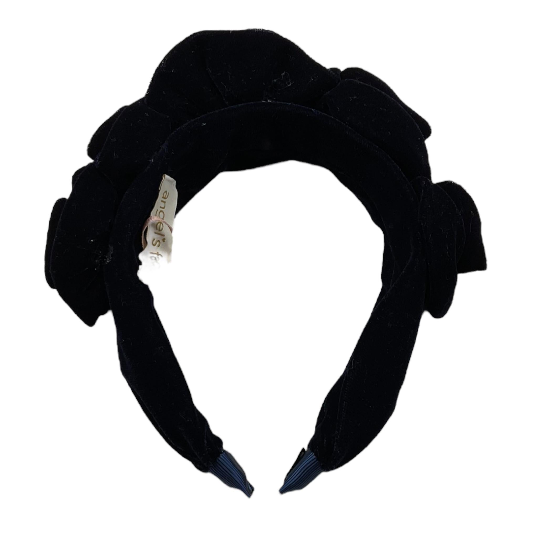 ANGEL'S FACE cerchietto tinta unita con rose Blu per Bambina AF04845 BLU ANGEL'S FACE 