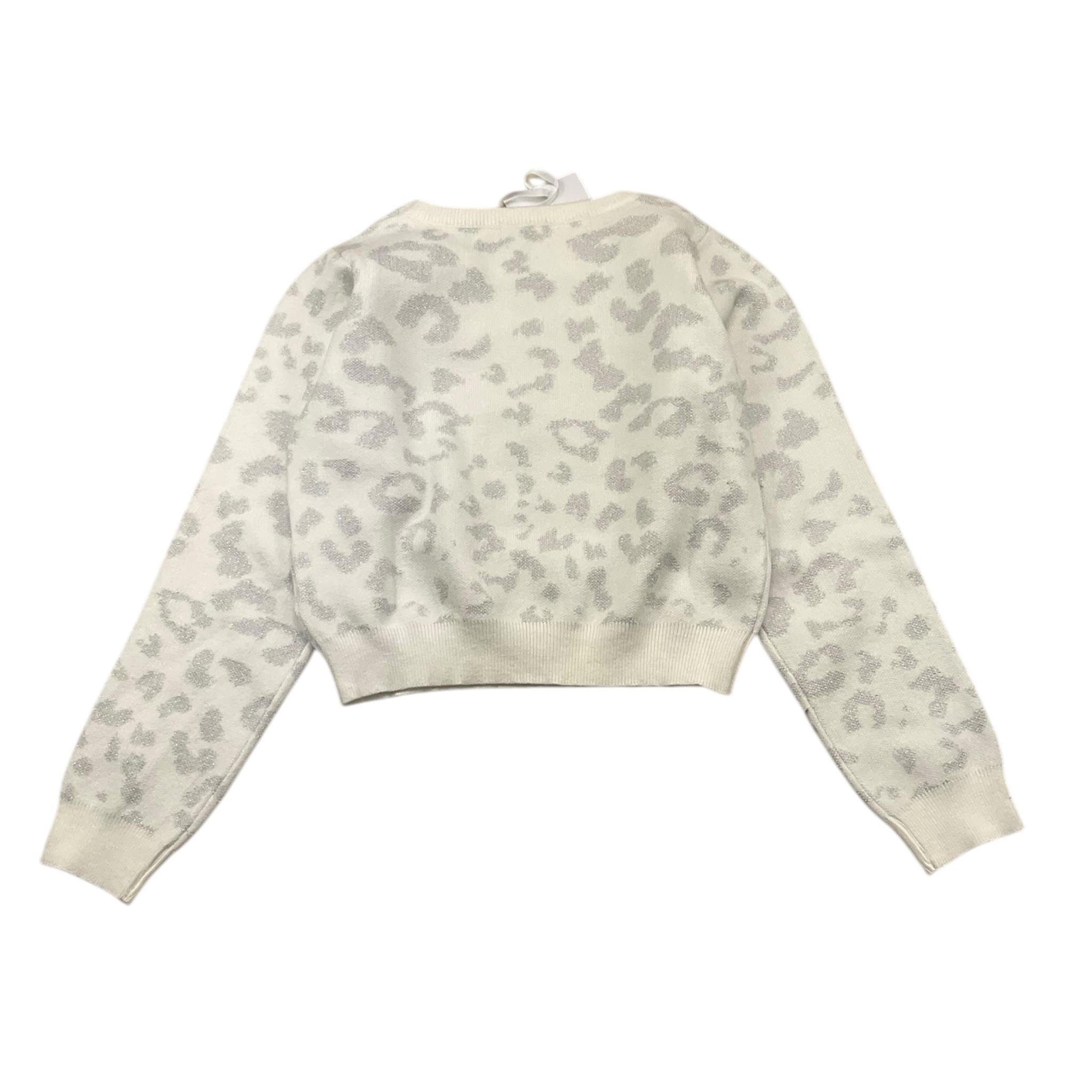 FUN & FUN maglia tinta unita con fantasia Bianco per Bambina FCBSW00135 BIANCO FUN & FUN 