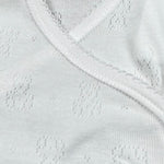 Calamaro Body Tinta Unita Mezza Manica per Neonata FJDJJD BIANCO CALAMARO 