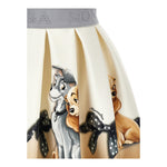MONNALISA gonna stampa fantasia con elastico in vita Beige per Bambina 11D702 BEIGE MONNALISA 