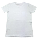Daniele Alessandrini Solid Color Crew Neck T-Shirt with White Logo Print for Kids