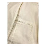 Dondup Single Breasted Cream Solid Color Jacket For Boys