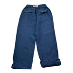 Saint Barth Pantalone Tinta Unita con Elastico In Vita per Bambino 00119L BLU SAINT BARTH 