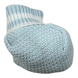 Marlu' Babbucce Tinta Unita per Neonato EB24 AZZURRO MARLU' 