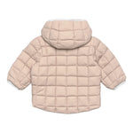 K-WAY giubbino reversibile con zip e cappuccio bicolore Bianco/beige per Neonata K7132PW BIANCO/BEIGE K-WAY 