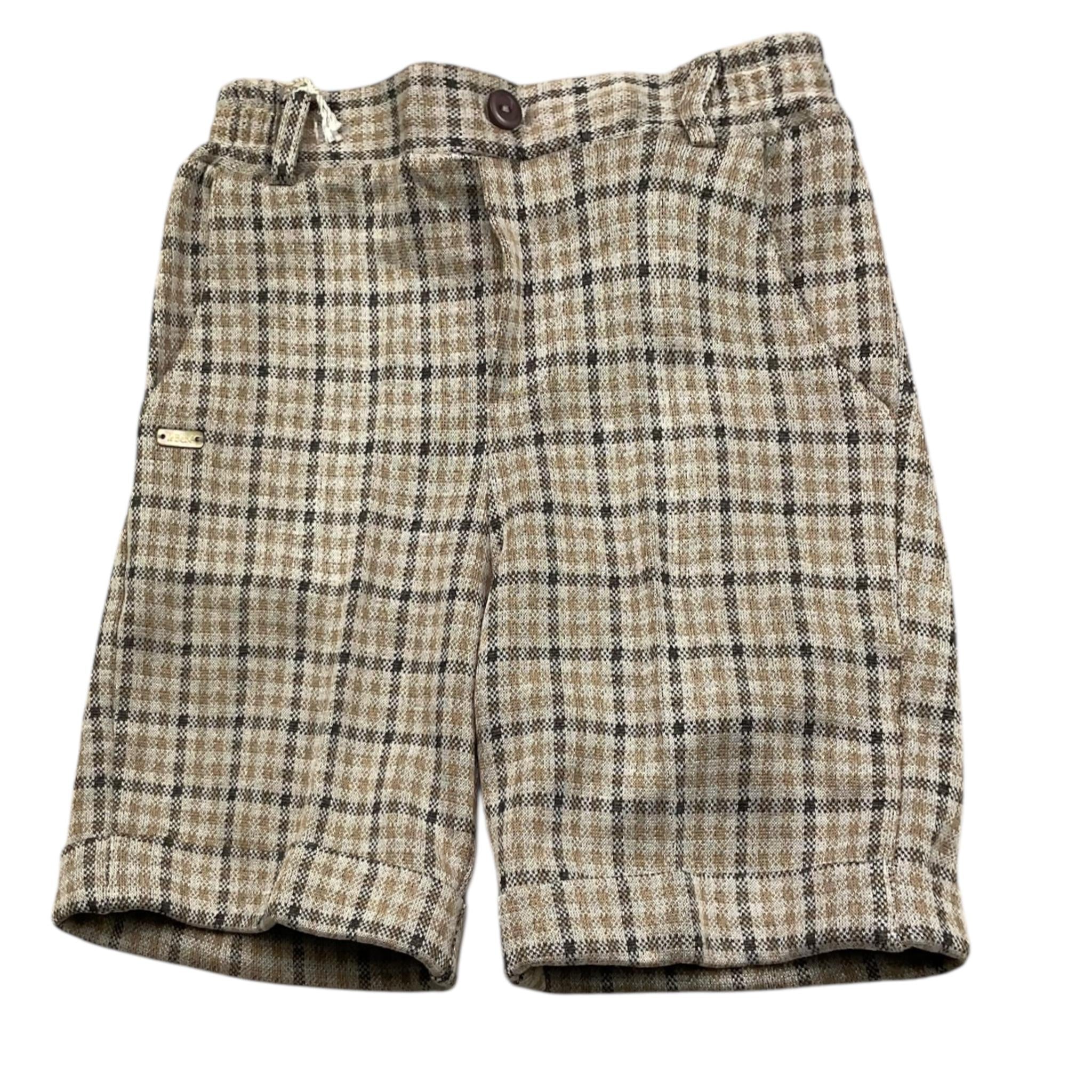 LE BEBE' bermuda tinta unita con microfantasia Panna per Neonato LBB4334 PANNA LE BEBE' 