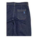 TRUSSARDI jeans tinta unita con girovita regolabile Blu per Bambino TBA25085 BLU TRUSSARDI 