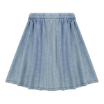 Moschino Gonna Tinta Unita In Denim per Bambina MDJ03L AZZURRO MOSCHINO 