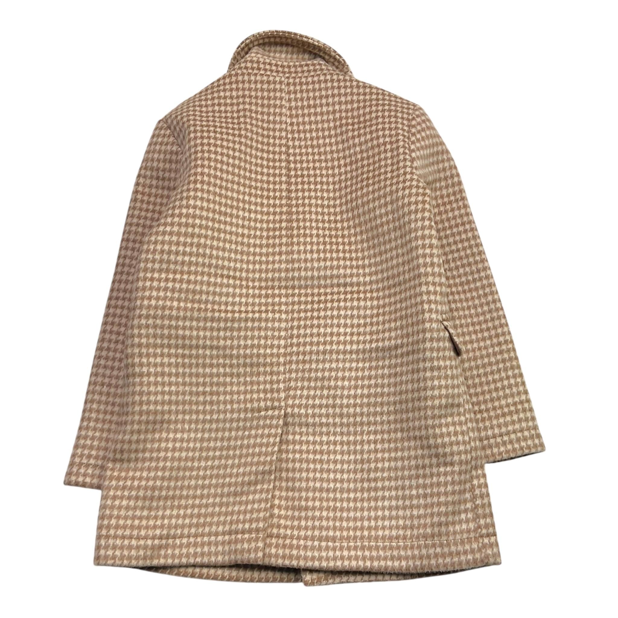 TRUSSARDI cappotto tinta unita con microfantasia Beige per Bambino TBA25119CP BEIGE TRUSSARDI 