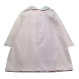Monnalisa Abito Manica Lunga Tinta Unita con Stampa per Bambina 316918 ROSA MONNALISA 