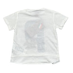 Please T-Shirt Girocollo tinta unita con Stampa Bianco per Neonato MB38030B BIANCO PLEASE 