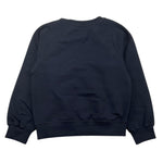 PHILOSOPHY felpa chiusa girocollo tinta unita con stampa in contrasto Blu per Bambina PFFE019 BLU PHILOSOPHY 