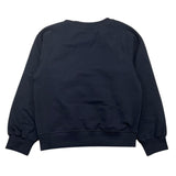 PHILOSOPHY felpa chiusa girocollo tinta unita con stampa in contrasto Blu per Bambina PFFE019 BLU PHILOSOPHY 