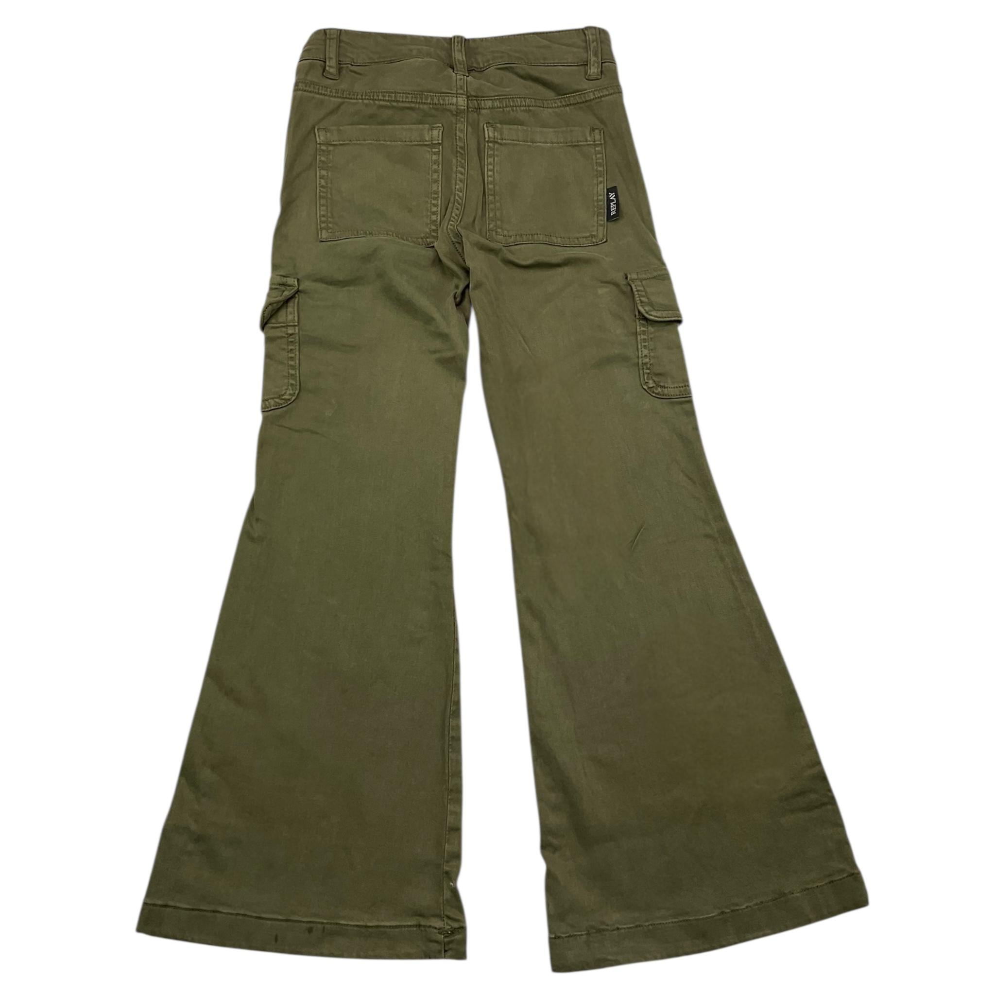 TIMBERLAND pantalone modello zampa tinta unita Verde per Bambina SG9411 VERDE TIMBERLAND 