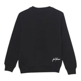 JOHN RICHMOND felpa chiusa girocollo tinta unita con logo Nero per Bambino RBA24047FE NERO JOHN RICHMOND 