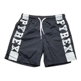 Pyrex Costume Model Bermuda Solid Color With Black Print For Boys