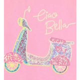 Billieblush T-Shirt Tinta Unita con Stampa Paillettes per Neonata U20950X ROSA BillIEBLUSH 