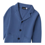 SARABANDA giacca in maglia tinta unita con toppe Blu per Bambino 0A104XX BLU SARABANDA 