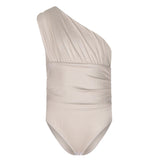 Fun & Fun Body Tinta Unita Monospalla per Bambina FNCJBD01012 PANNA FUN & FUN 