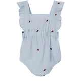 Name It Pagliaccetto tinta unita con Stampa Azzurro per Neonata 13227280 AZZURRO NAME IT 