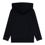 TOMMY HILFIGER felpa tinta unita con cappuccio e stampa Blu per Bambino KB0KB09193 BLU TOMMY HILFIGER 