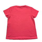 Liu Jo T-Shirt Girocollo Tinta Unita con Brillantini per Bambina GA5119 FUXIA LIU JO 