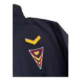 Marni Felpa con Zip E Cappuccio Tinta Unita con Ricami per Bambino M01406 BLU MARNI 