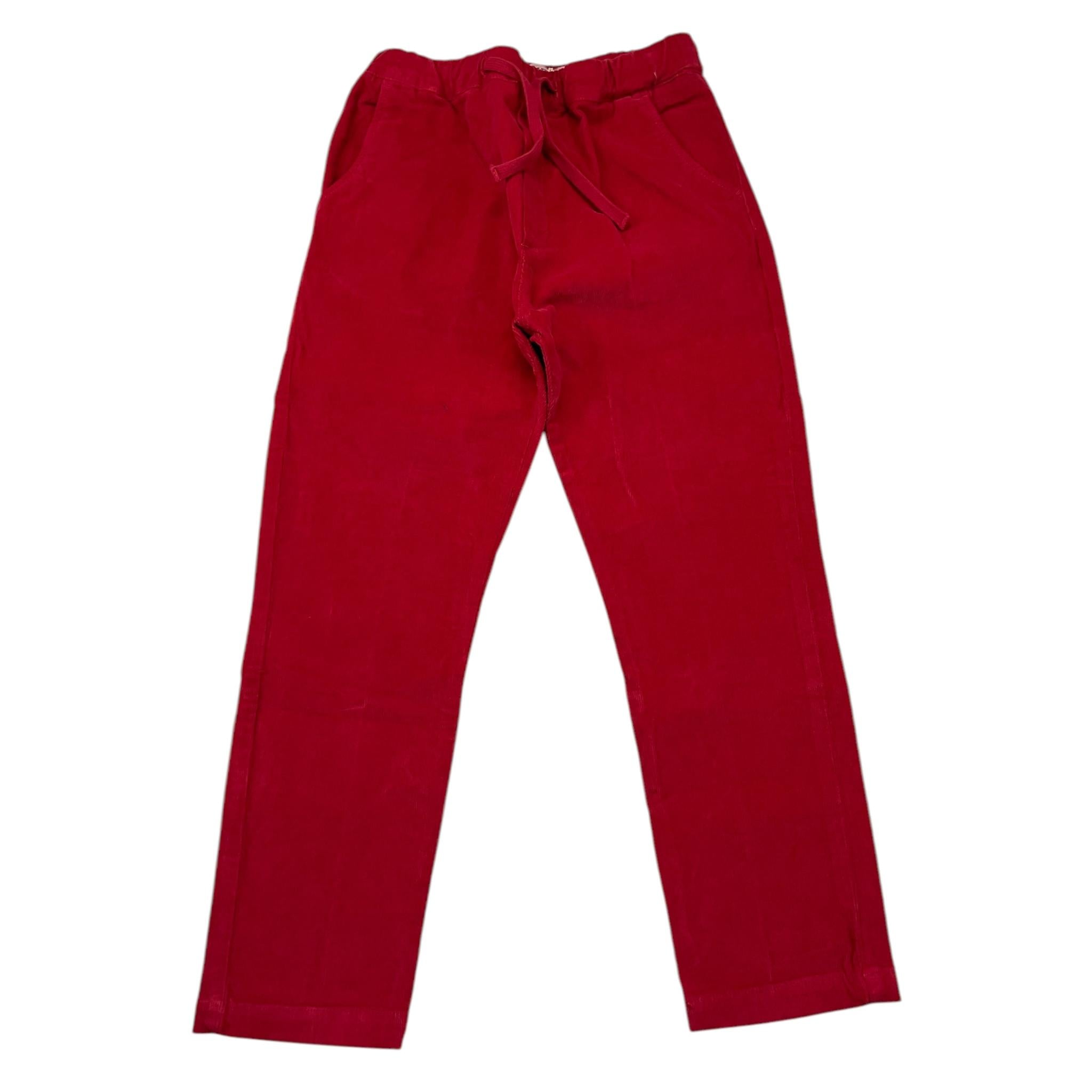 MANUEL RITZ pantalone tinta unita con elastico in vita Rosso per Neonato MR2761 ROSSO MANUEL RITZ 