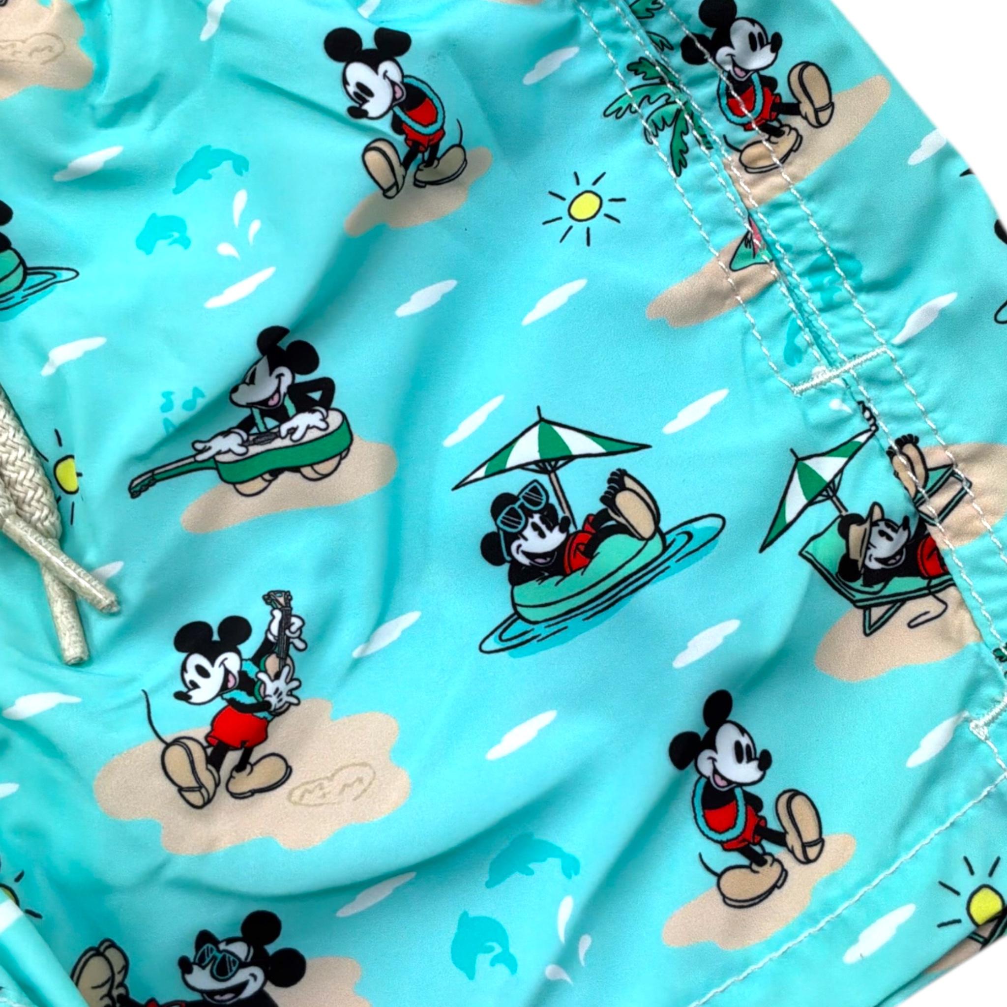 Saint Barth Costume Stampa Fantasia per Bambino JEA0004JEA VERDE ACQUA SAINT BARTH 