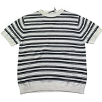 Paolo Pecora T-Shirt Girocollo Fantasia A Righe per Bambino PP4285 BIANCO PAOLO PECORA 