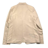 Daniele Alessandrini Beige Single Breasted Solid Color Jacket For Boys
