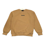 DISCLAIMER felpa girocollo tinta unita con stampa Biscotto per Bambino 24IDK58265 BISCOTTO DISCLAIMER 