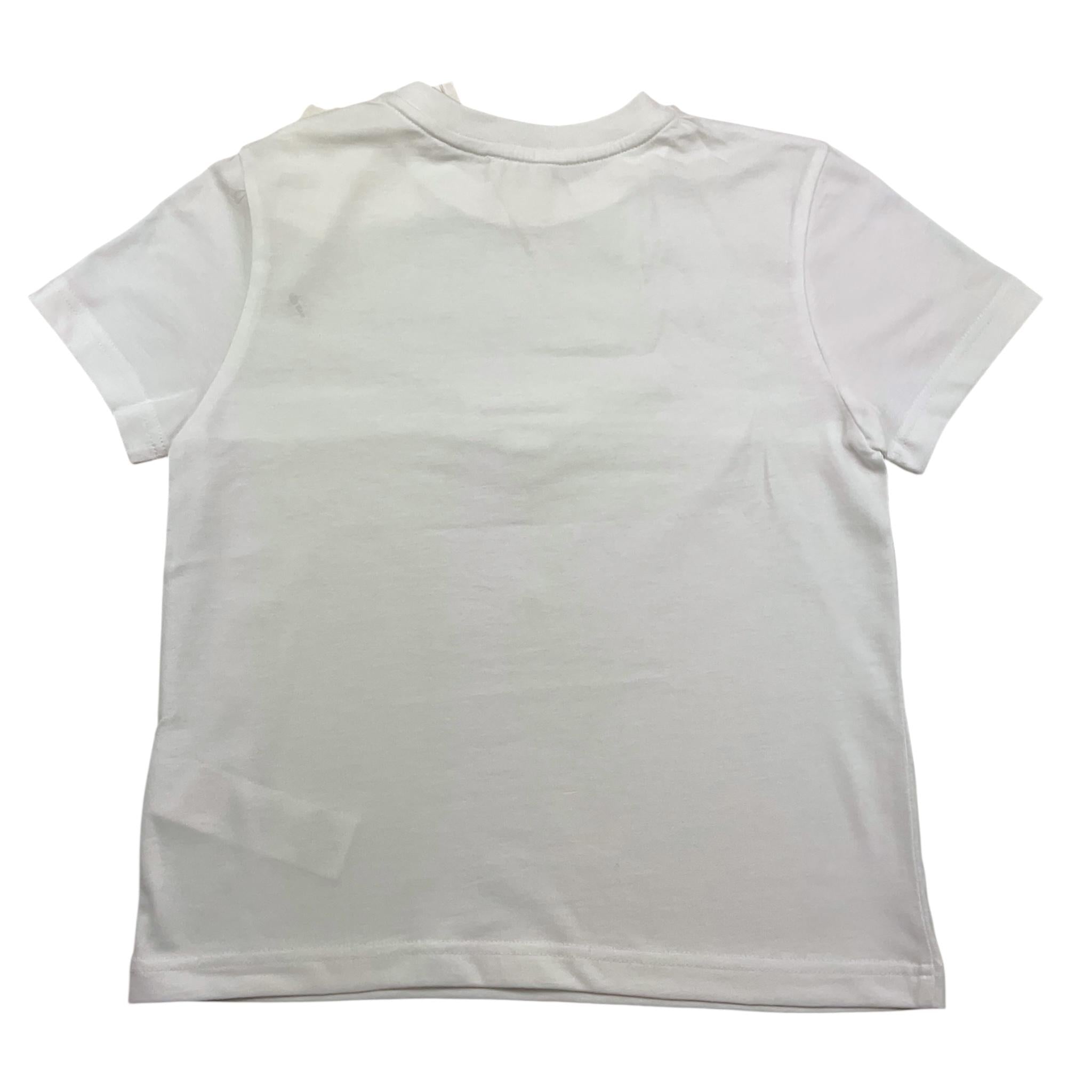 Givenchy T-Shirt Tinta Unita con Logo per Bambina H30552 BIANCO GIVENCHY 
