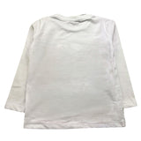 MOUSSE shirt girocollo tinta unita con stampa mario Bianco per Bambino HKNTL368WJ BIANCO MOUSSE 