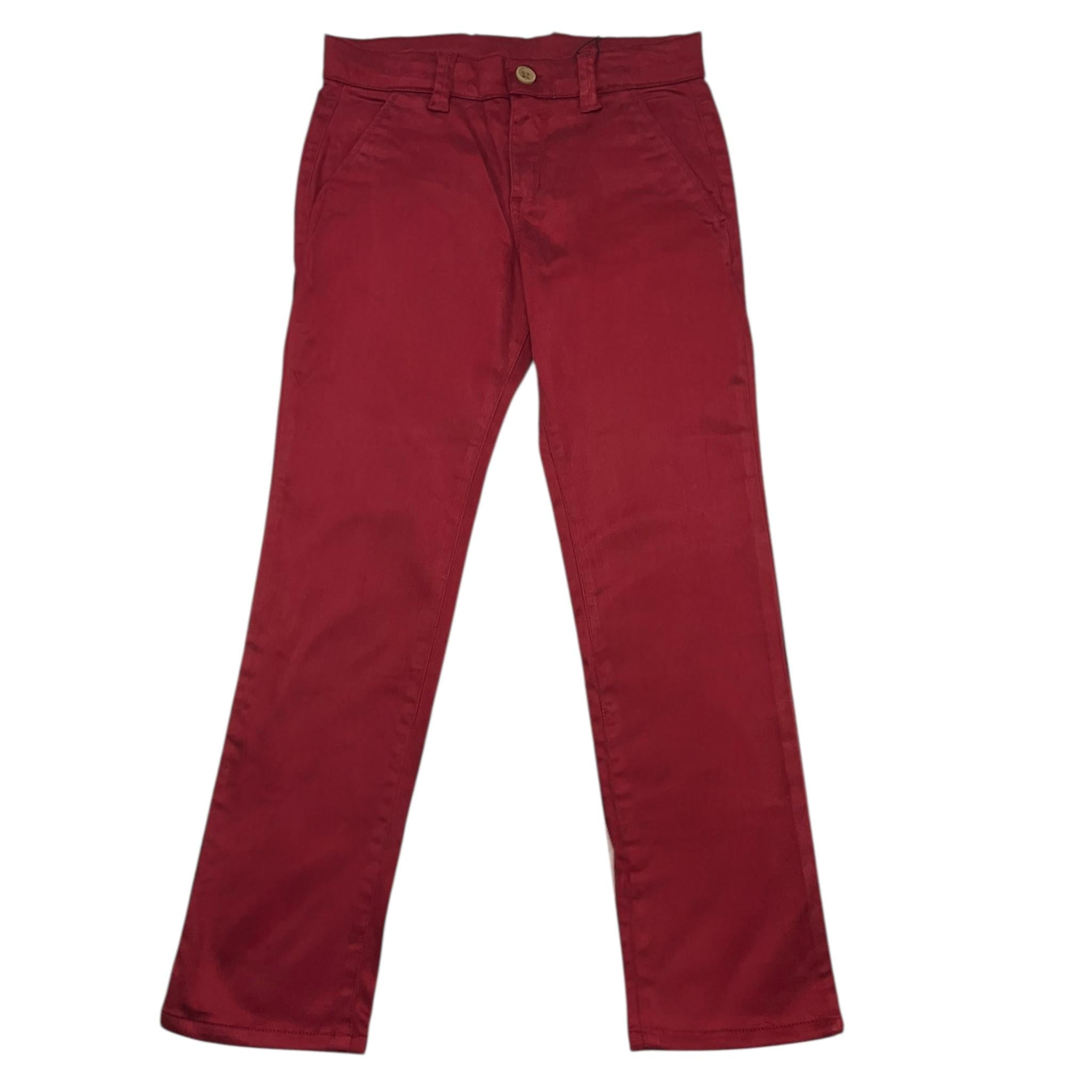 GUESS pantalone tinta unita con girovita regolbile Rosso per Bambino N4BB00WF7H0 ROSSO GUESS 
