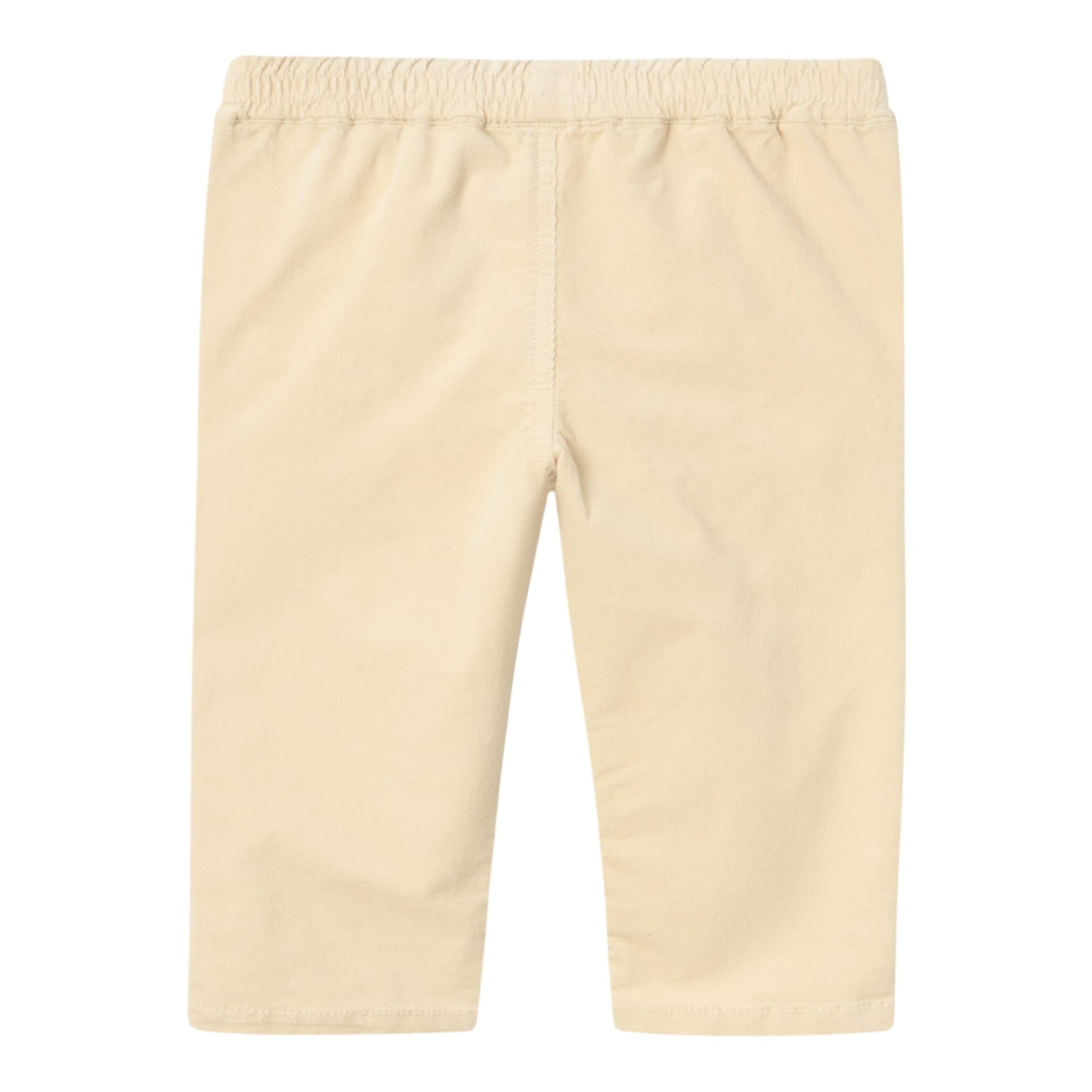 NAME IT pantalone tinta unita con girovita regolabile Beige per Bambino 13232430J BEIGE NAME IT 