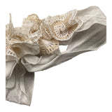 Marlu' Plain Belt With White Appliques For Newborns