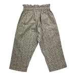 TEDDY E MINOU pantalone tinta unita con fantasia fiori Grigio per Bambina I24PT013V0000 GRIGIO TEDDY E MINOU 