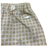 Le Bebe Bermuda Fantasia Quadretti per Neonato LBB5292 GIALLO LE BEBE 