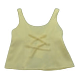 Lu Lu By Miss Grant Top Giromanica Tinta Unita per Bambina LL3399 GIALLO LU LU BY MISS GRANT 