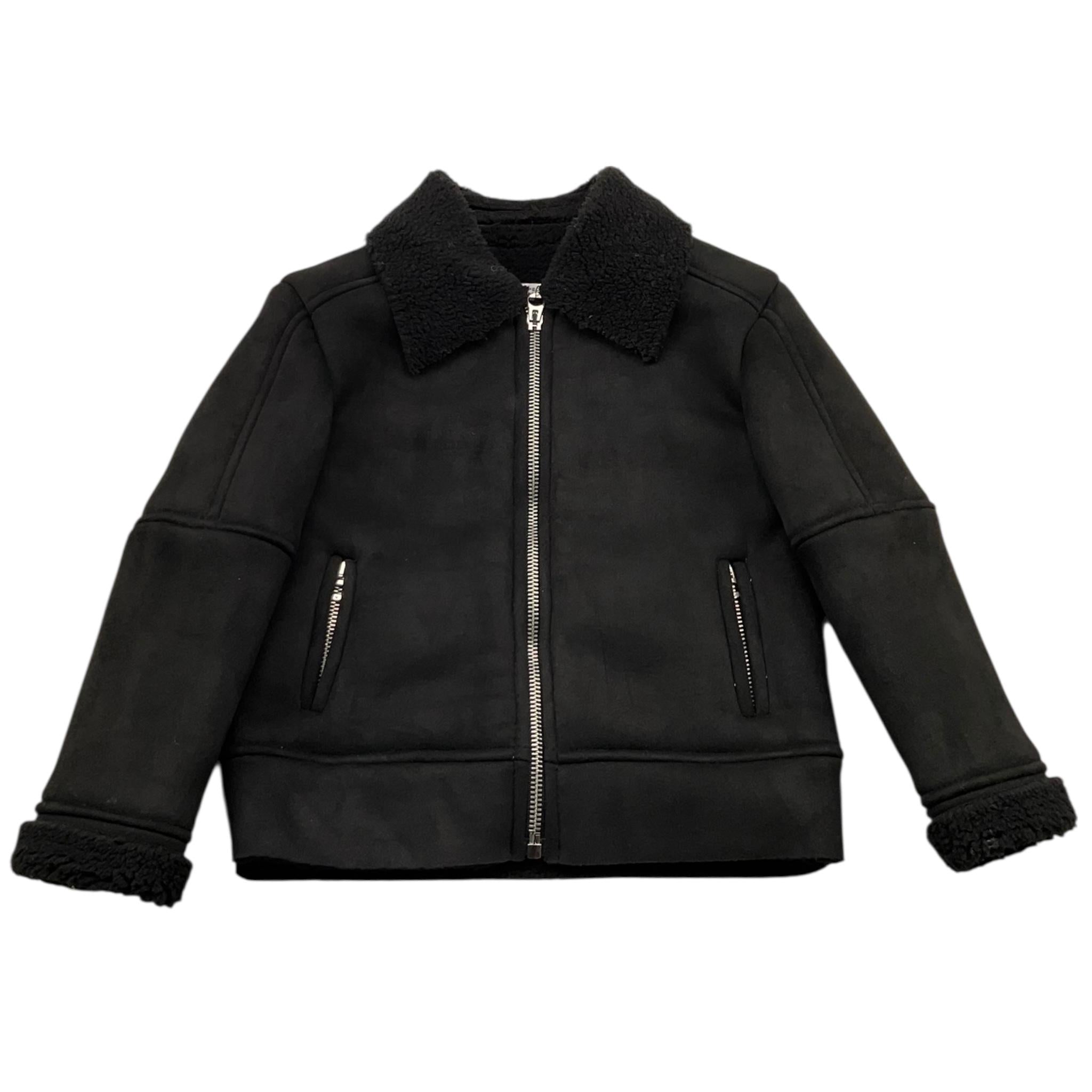 PAOLO PECORA montone tinta unita cn zip Nero per Bambino PP3844X NERO PAOLO PECORA 