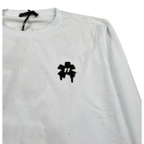 Daniele Alessandrini Shirt Girocollo tinta unita con Stampa Bianco per Bambino 1231M1369 BIANCO DANIELE ALESSANDRINI 
